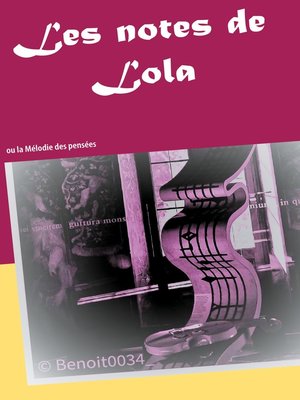 cover image of Les notes de Lola